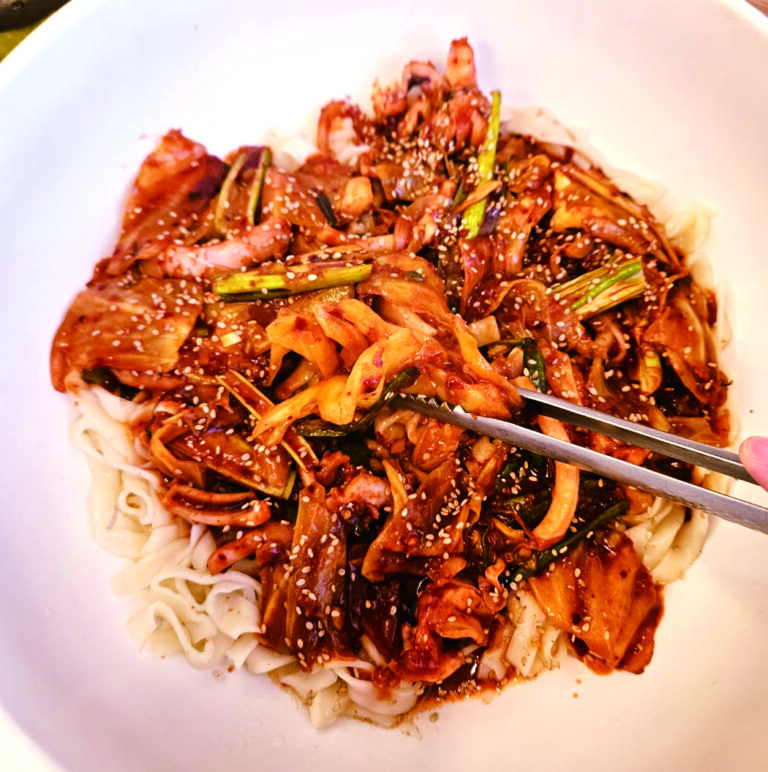 Spicy Squid Bibim Kaljebi