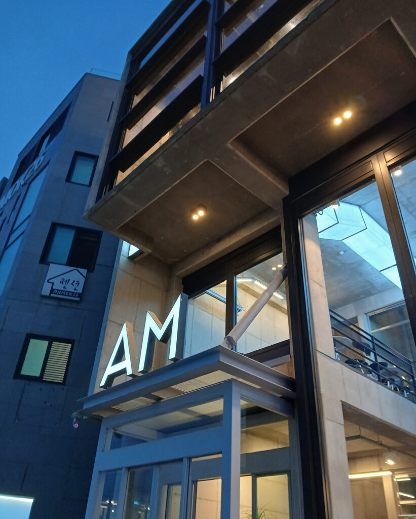 The exterior of AM Bread & Coffee