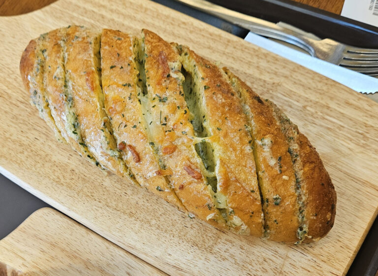 The famous Manong Baguette at Odrang Bakery